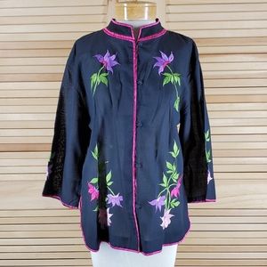 Caro of Honolulu embroidered jacket 14